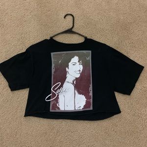 Selena cropped top from forever 21